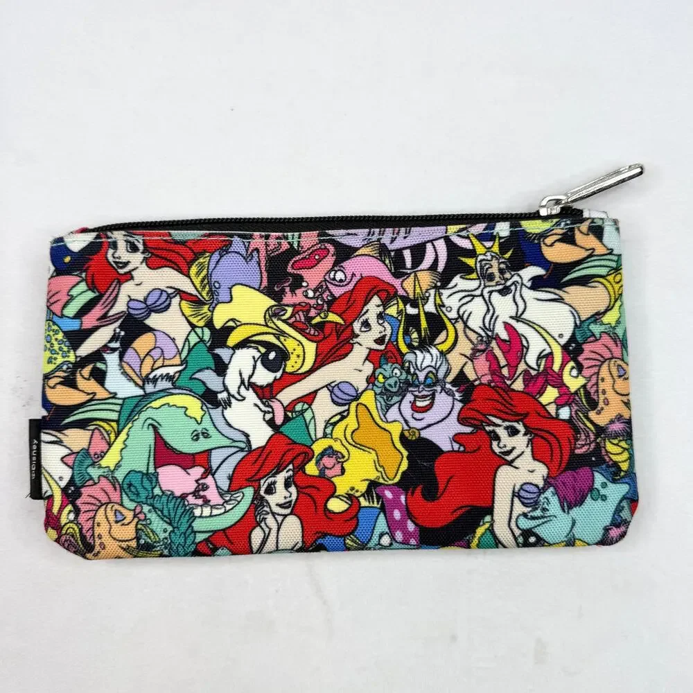 Disney Loungefly Little Mermaid Zip Pouch